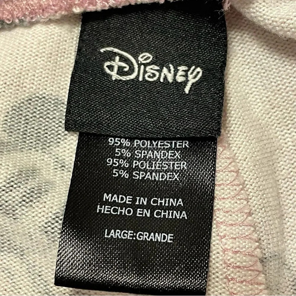 DISNEY NWOT Mickey and Minnie Mouse Pajama Bottom in Mauve *BOTTOMS ONLY* - Picture 4 of 6